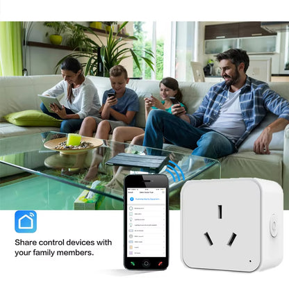 Smart Power Plug with Energy Monitoring - Zigbee