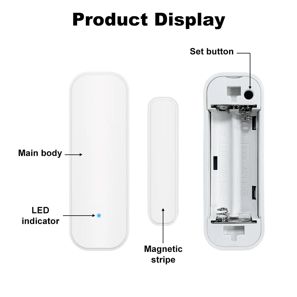 Tuya Zigbee Door/Window Sensor - White