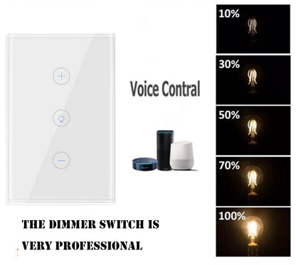 Black Smart Dimming Switch - Zigbee