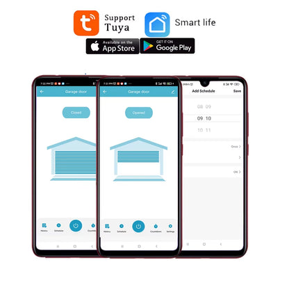 Wifi Garage Door Opener - Tuya