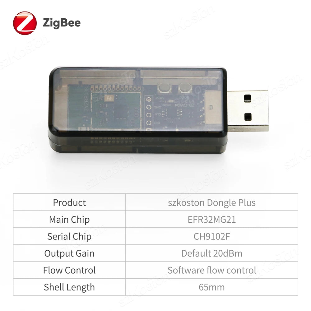 Zigbee 3.0 USB Dongle Plus