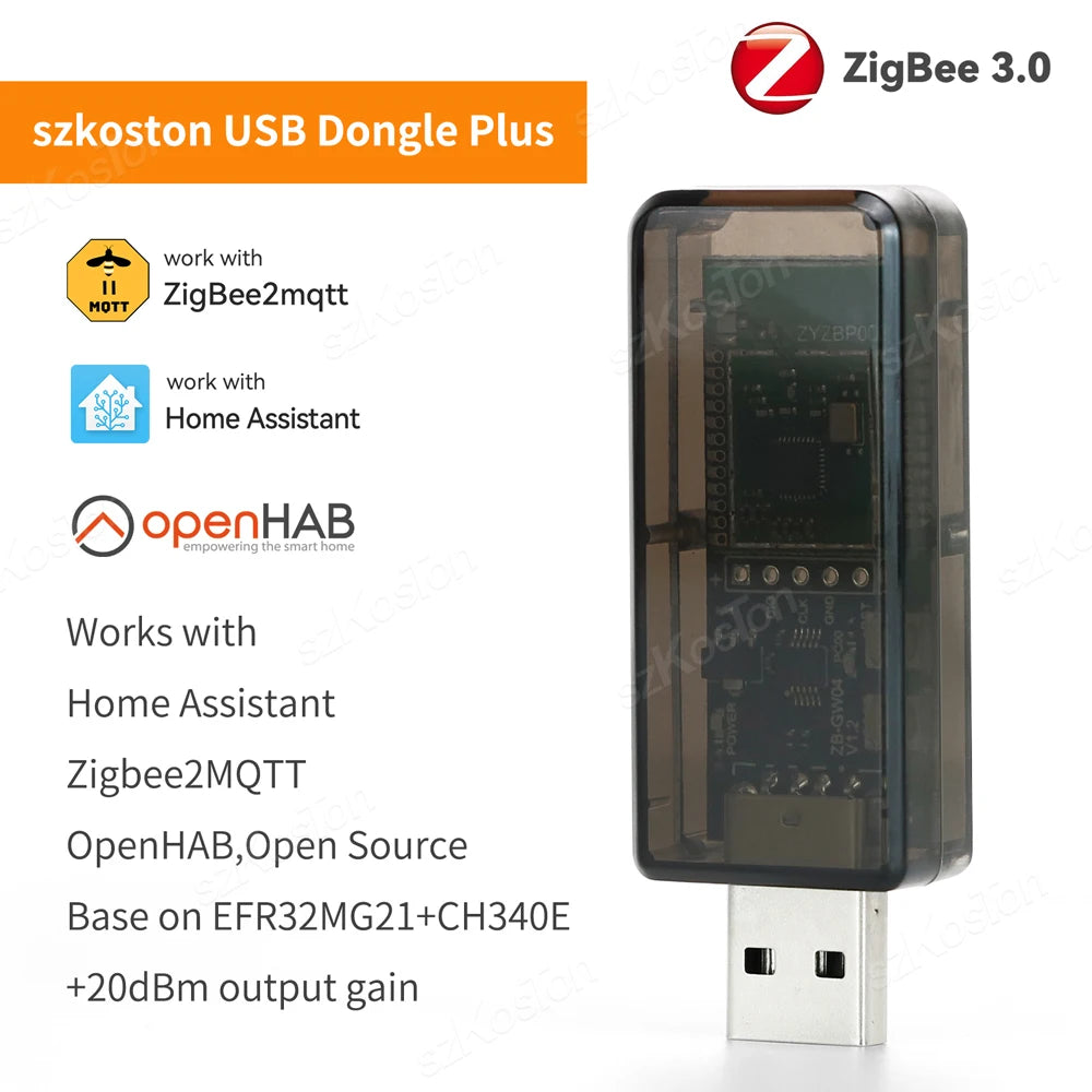 Zigbee 3.0 USB Dongle Plus